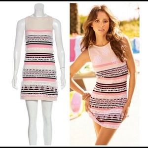 Chanel Striped Cashmere Dress Size 10